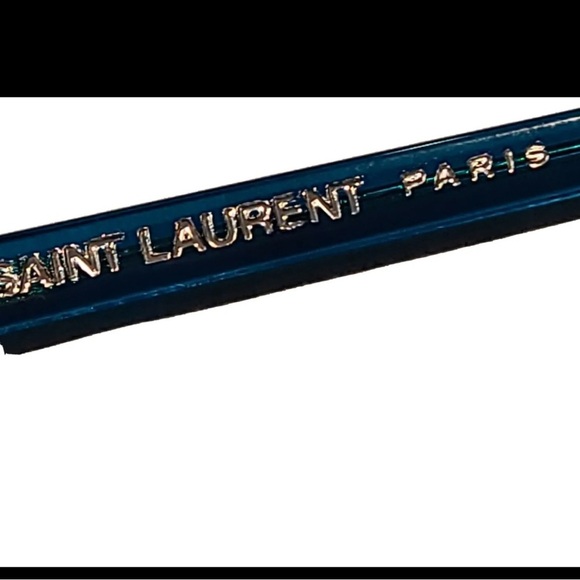 Yves Saint Laurent  SL 37 VL3/P9 BLUE Sunglasses 58-15-140 ITALY NEW!!! ??️ main image 6